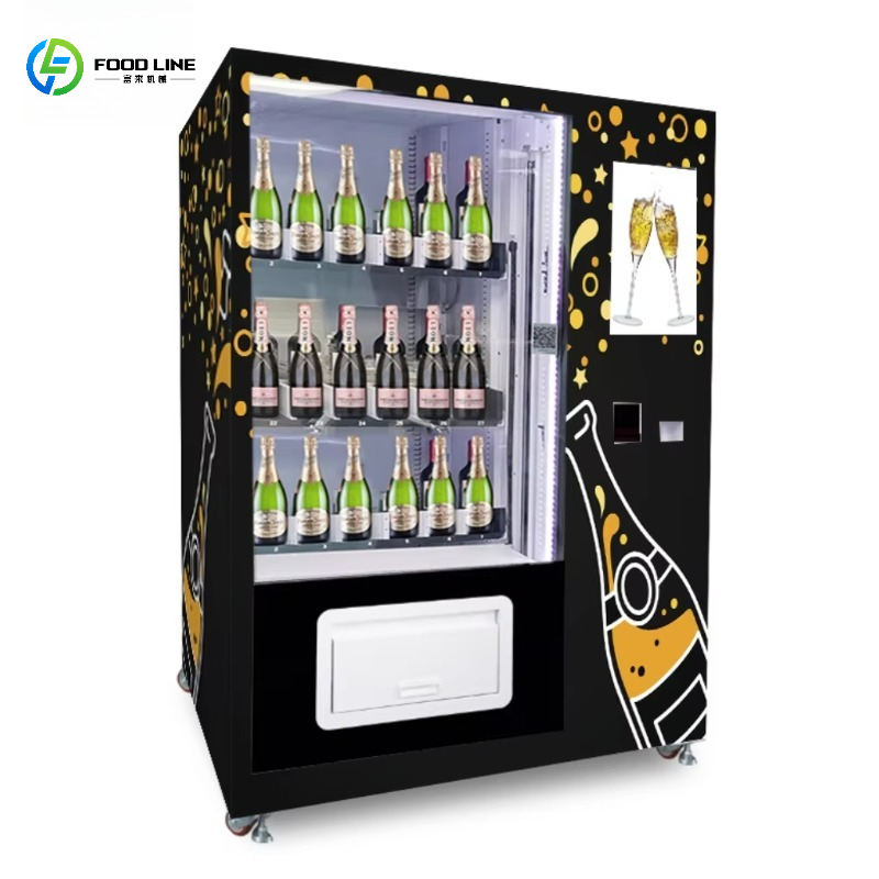 Wine Beer Champagne - Mesin Penjual Otomatis Minuman Wifi Custom