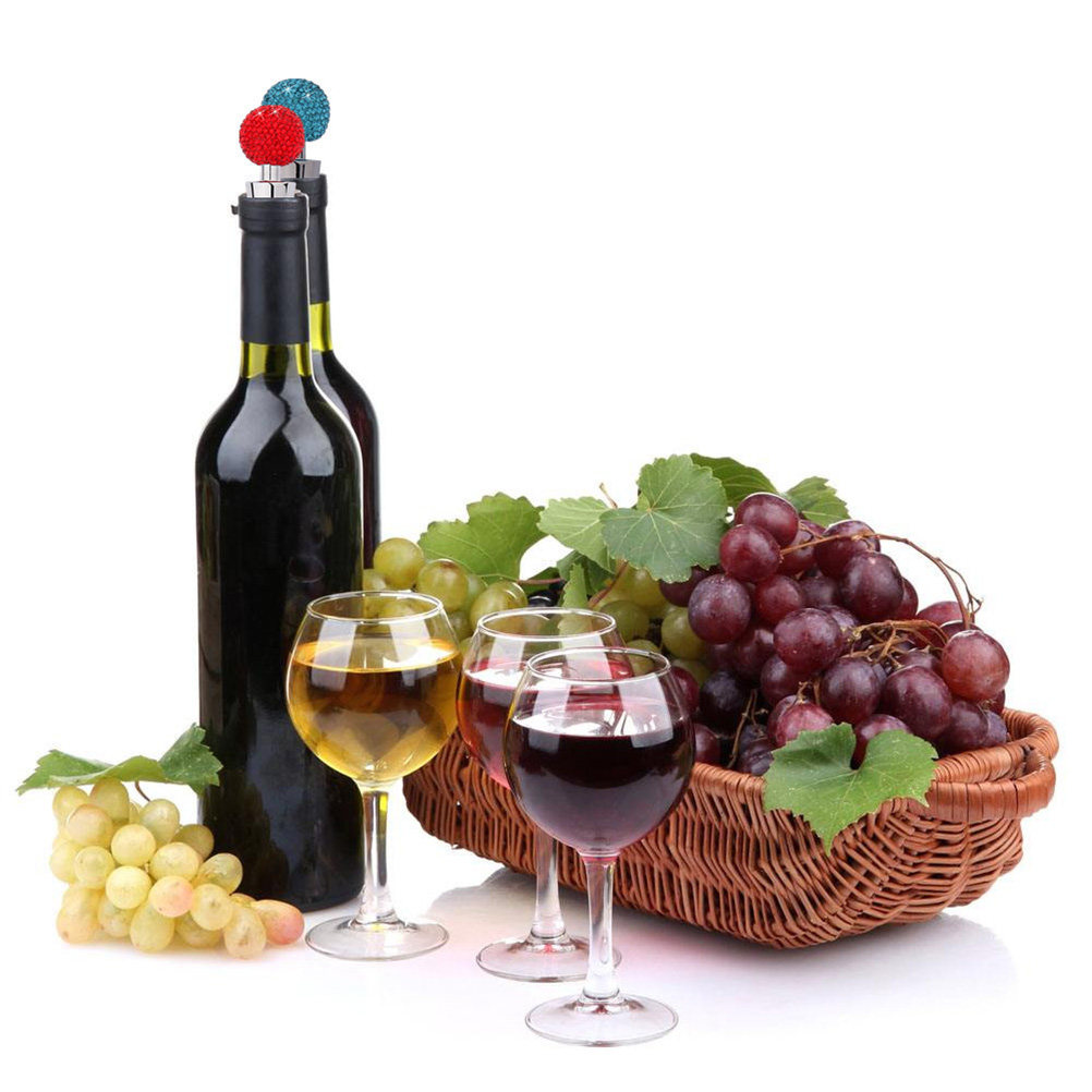 Wine Beer Restaurant - Penutup Botol Anggur Beraksen Berlian dari