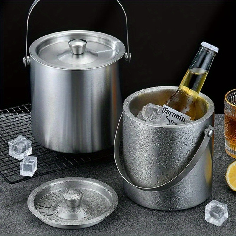 Wine Beer Champagne - 1,6l/2L/3L baja tahan karat terisolasi ember