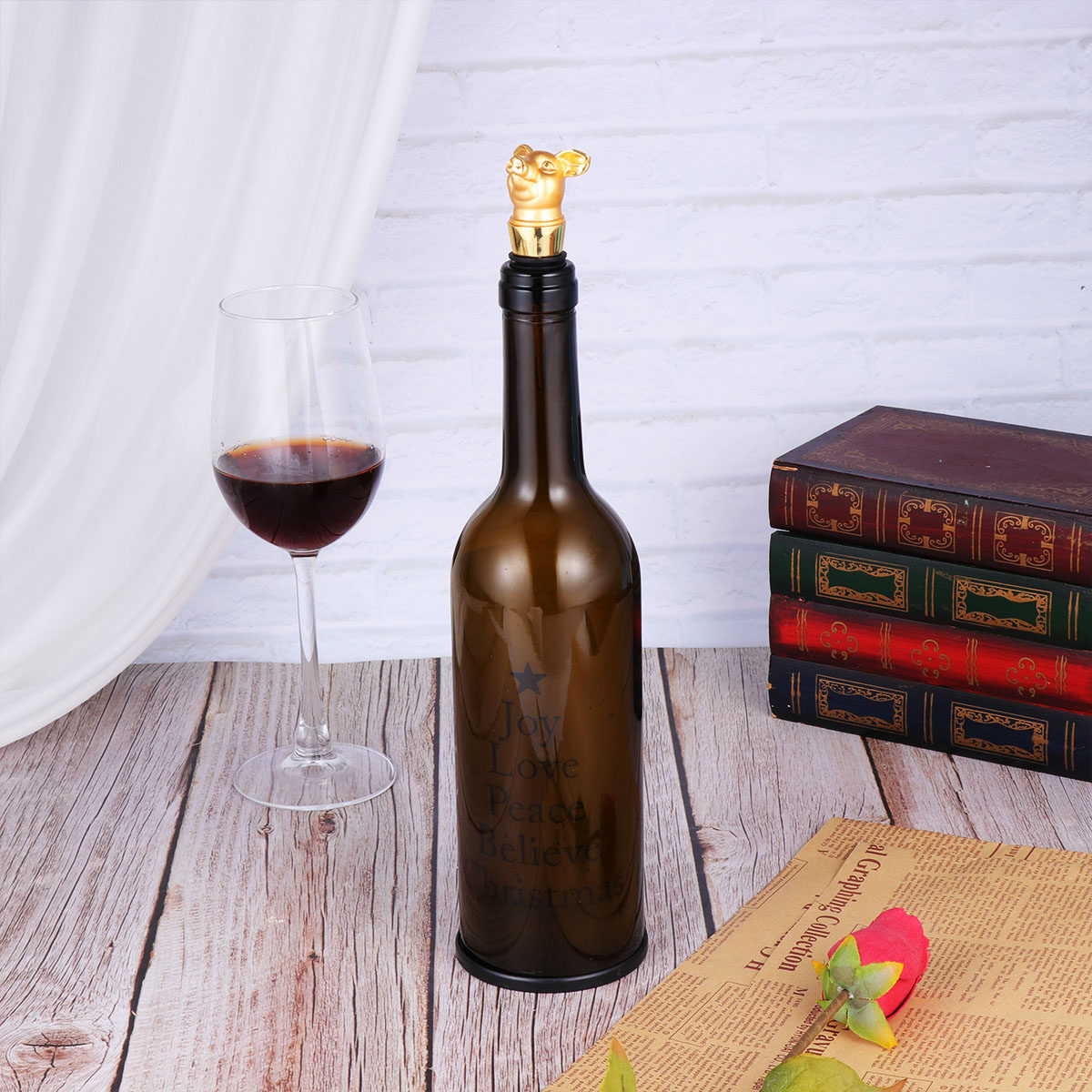 Wine Beer Restaurant - 1 Buah Sumbat Botol Anggur Kreatif