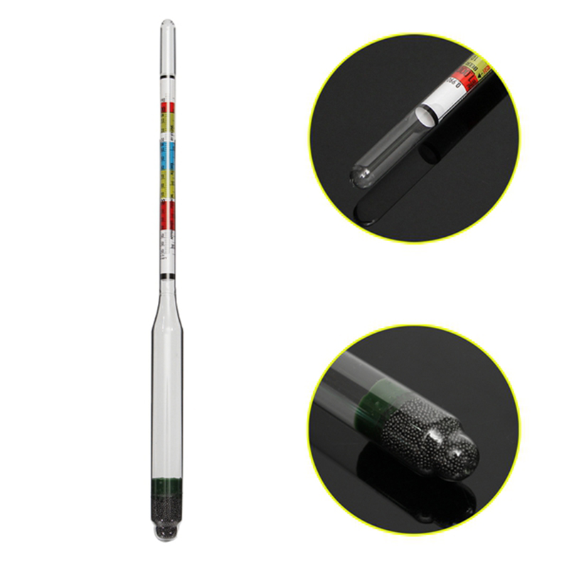 Tiga Skala Hydrometer Bir dan  - Wine Beer Cider ulasan dan harga