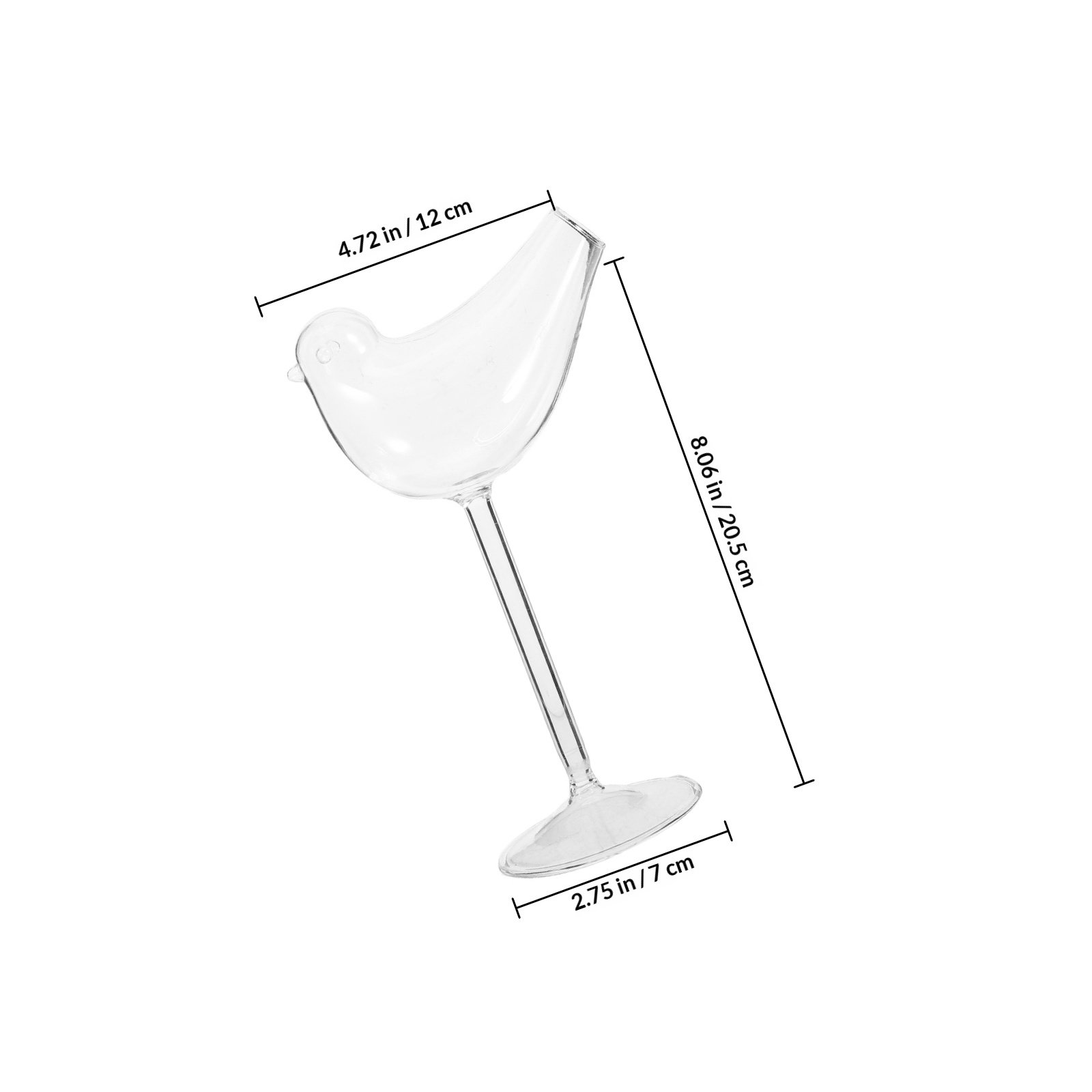 4 Buah Gelas Koktail Asap Gela - Wine With Beer Mix ulasan dan harga