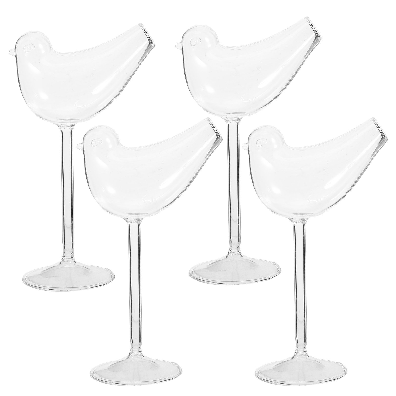 4 Buah Gelas Koktail Asap Gela - Wine With Beer Mix ulasan dan harga