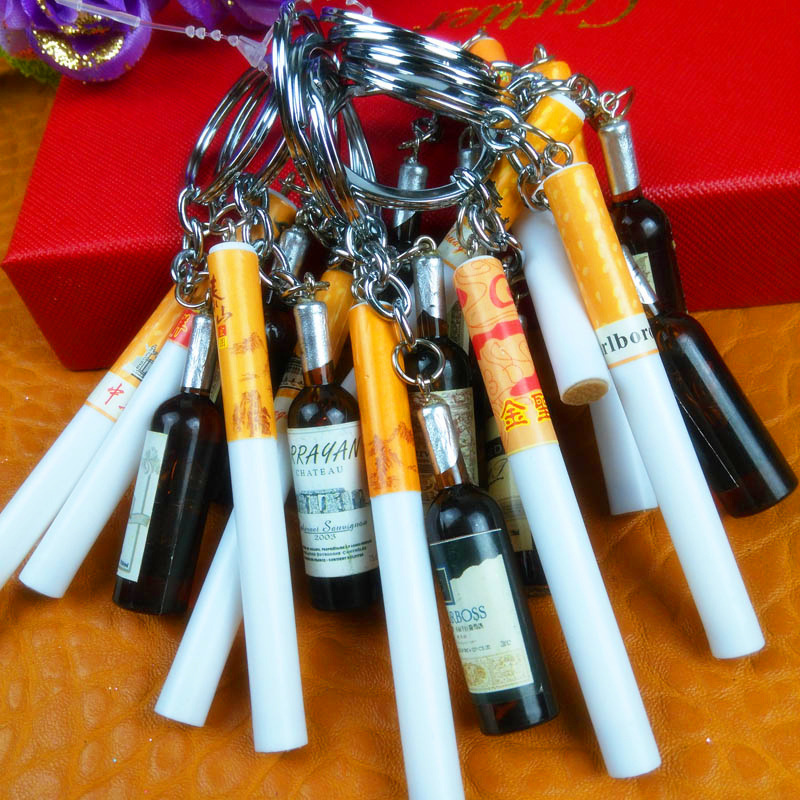 Gantungan Kunci Rokok Sampanye - Wine Beer Champagne ulasan dan harga