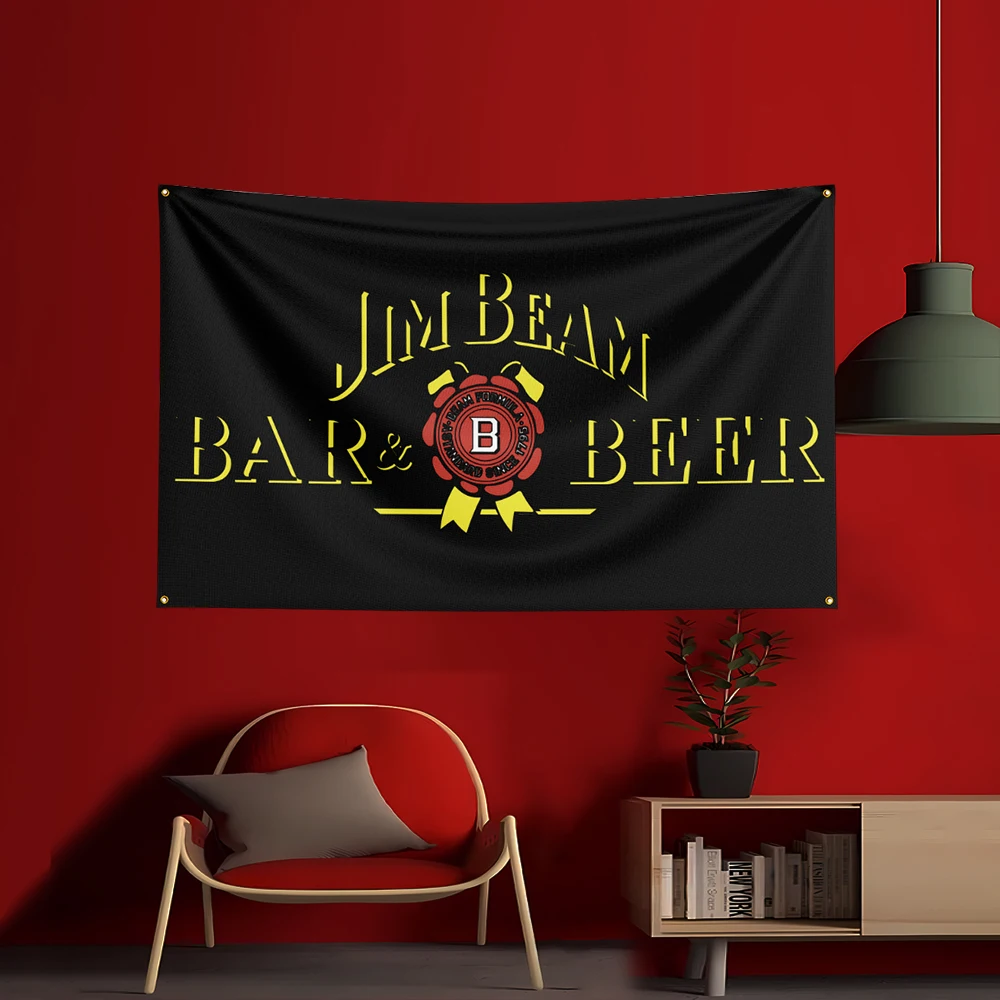 Bendera Whisky-J-jim 90X150CM, - Wine Beer Garden ulasan dan harga