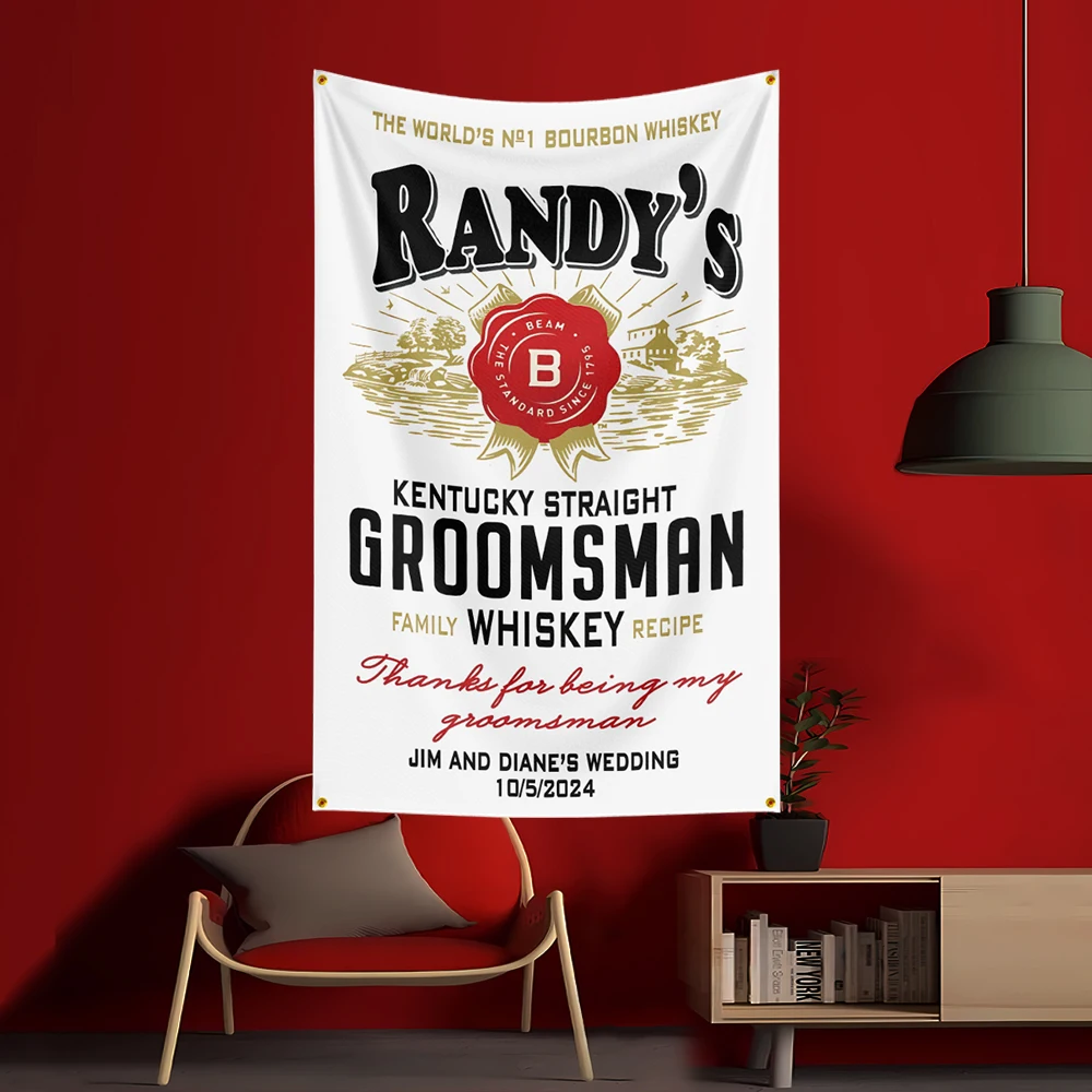 Bendera Whisky-J-jim 90X150CM, - Wine Beer Garden ulasan dan harga
