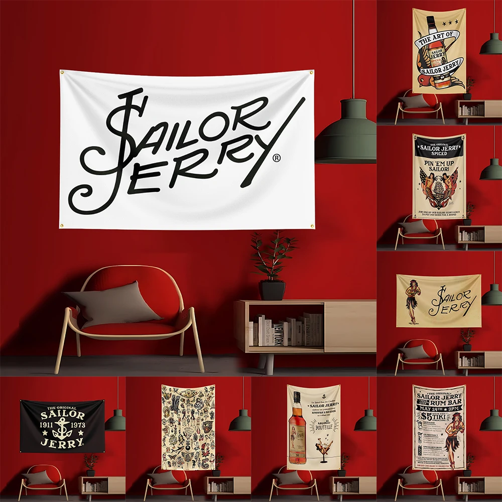 90X150CM S-sailor Jerrys Bende - Wine Beer Garden ulasan dan harga
