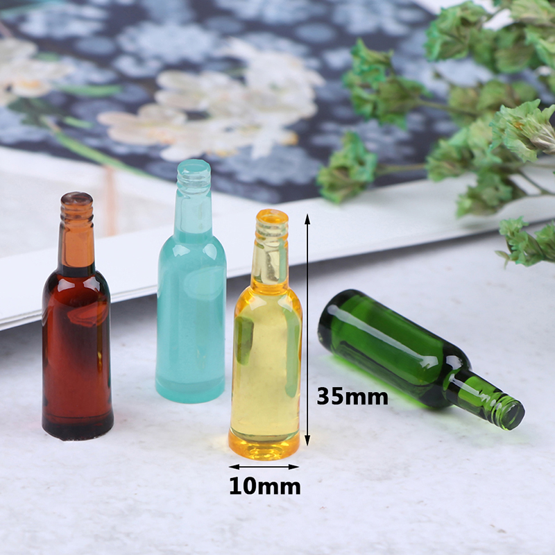 6 Buah 1:12 Miniatur Rumah Bon - Wine Beer Bottle ulasan dan harga