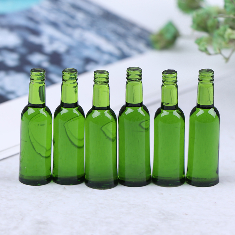 6 Buah 1:12 Miniatur Rumah Bon - Wine Beer Bottle ulasan dan harga