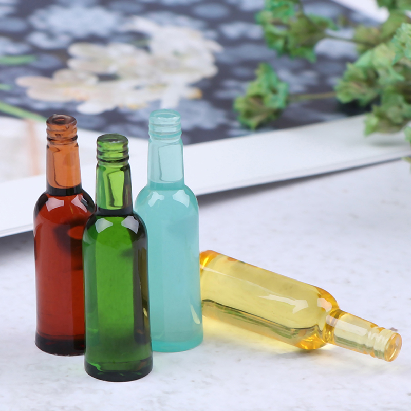 6 Buah 1:12 Miniatur Rumah Bon - Wine Beer Bottle ulasan dan harga