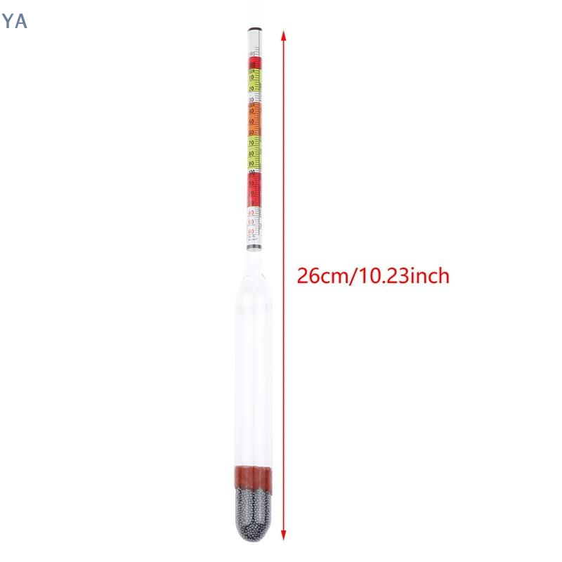 【SA】【AN】1Pcs Hidrometer 3 Skal - Wine Beer Cider ulasan dan harga
