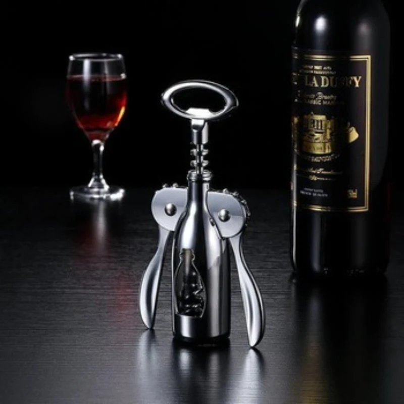 Pembuka anggur manual 2-in-1,  - Wine Beer Champagne ulasan dan harga