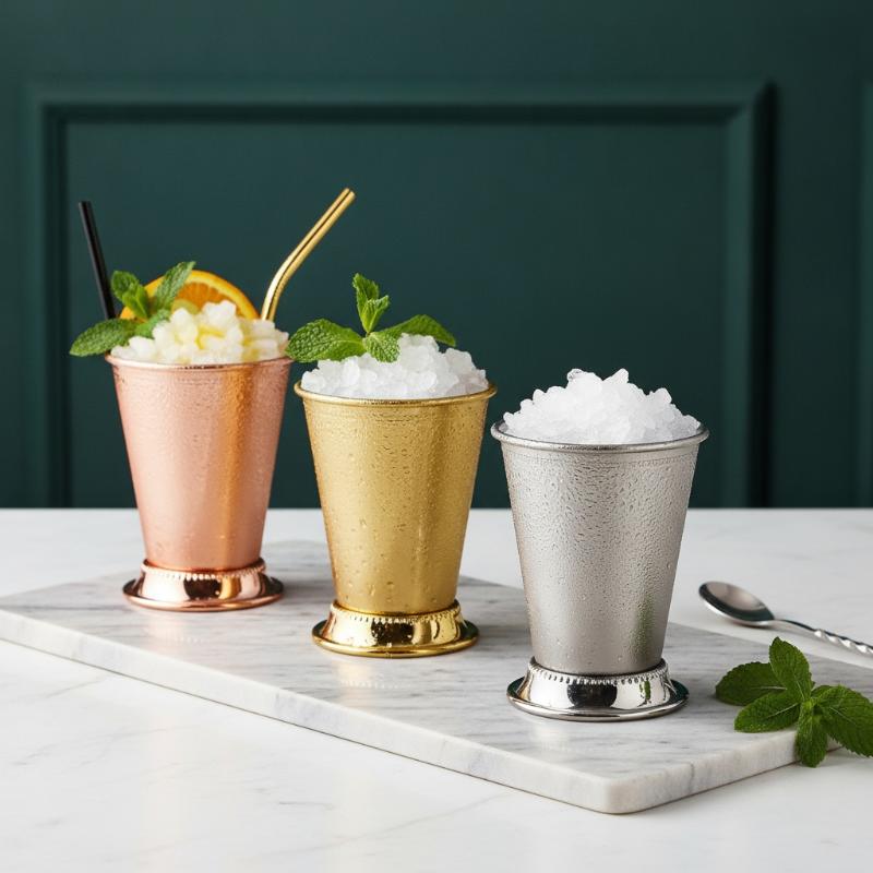 Mug Mint Julep Baja Tahan Kara - Wine With Beer Mix ulasan dan harga