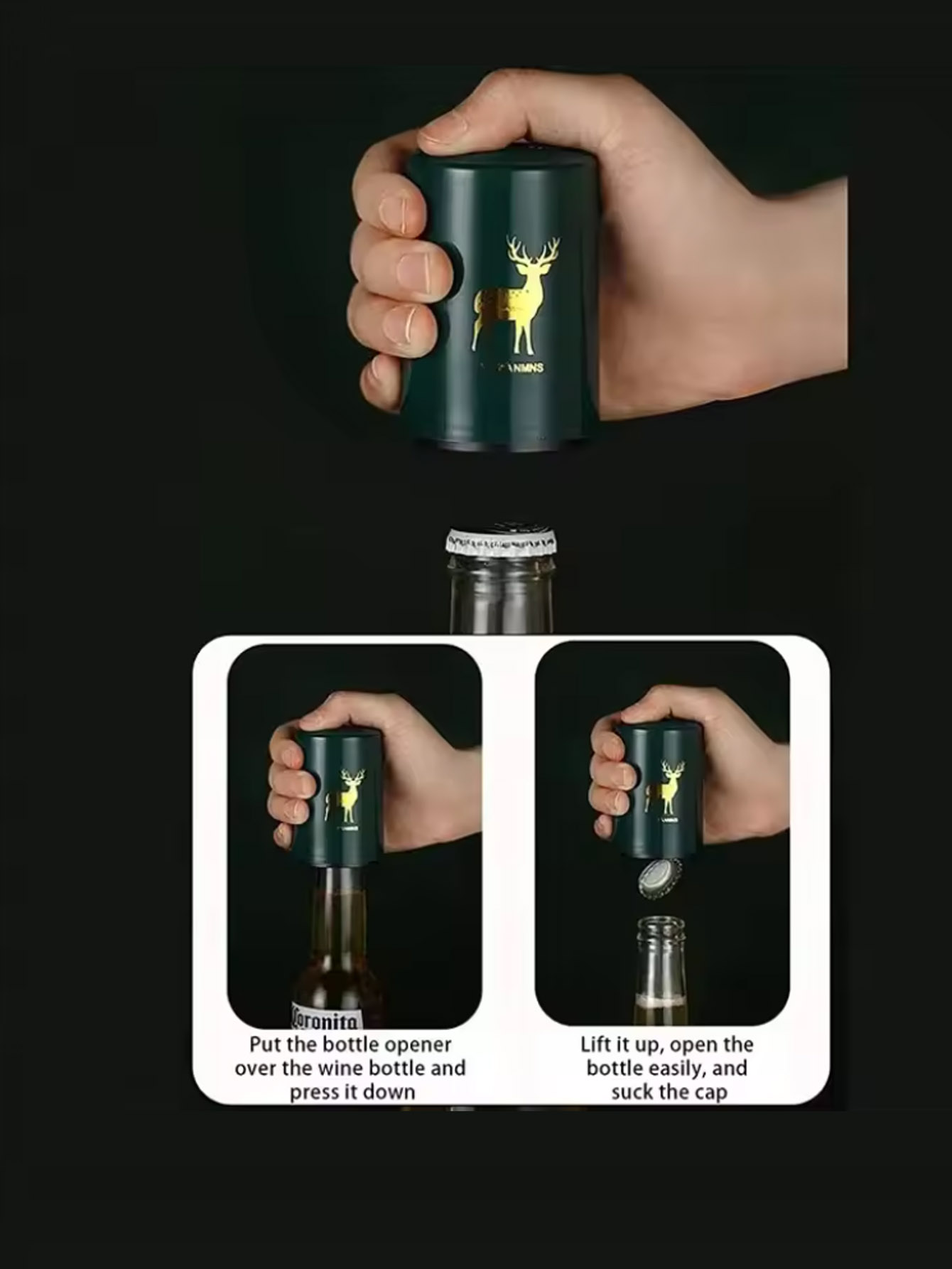 1 Buah Pembuka Botol Bir Otoma - Wine Beer Bottle ulasan dan harga