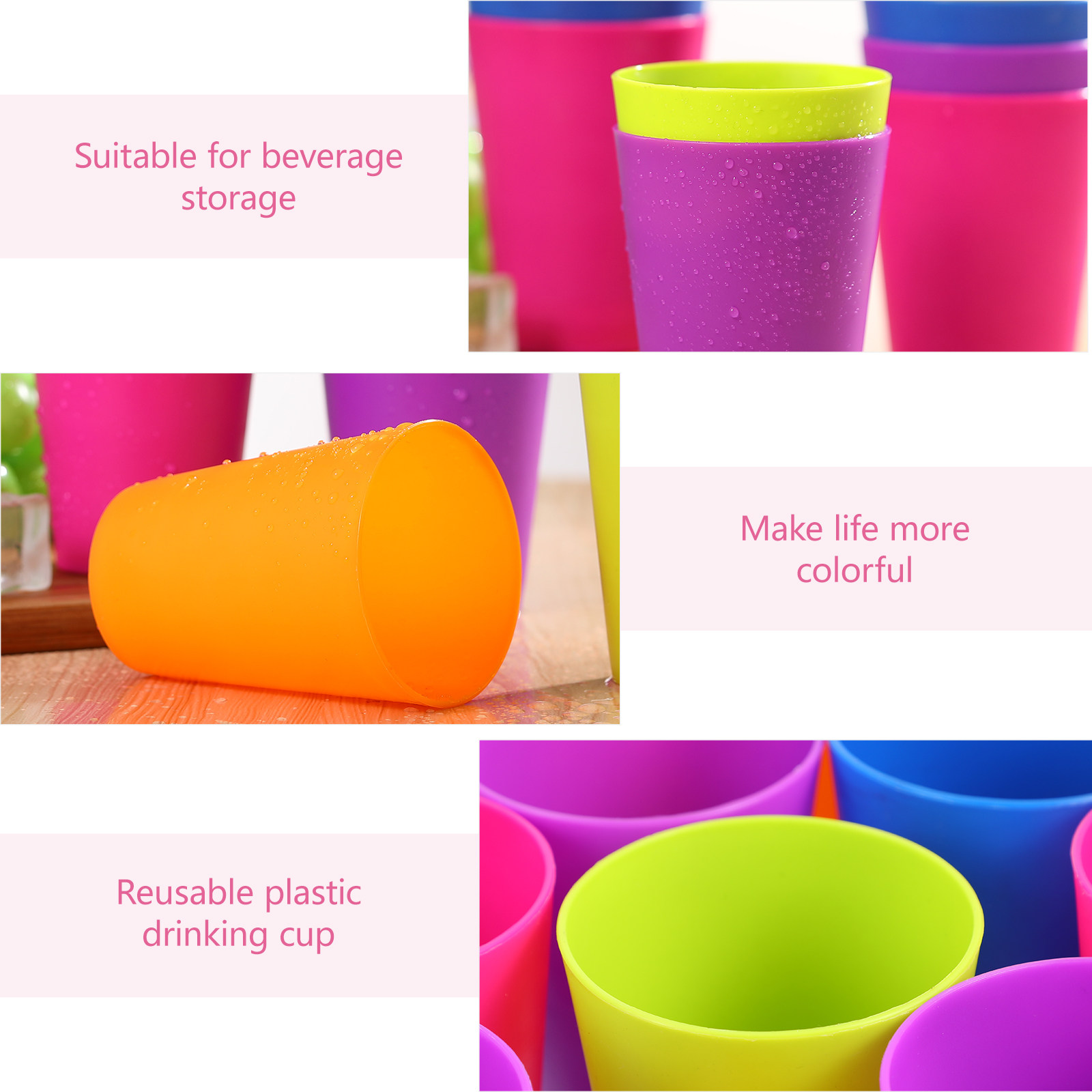15 Buah Gelas Minum Plastik Wa - Wine With Beer Mix ulasan dan harga