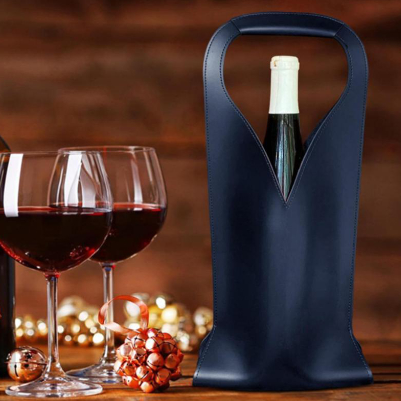 Tas Hadiah Anggur Kulit Dua La - Wine Beer Champagne ulasan dan harga