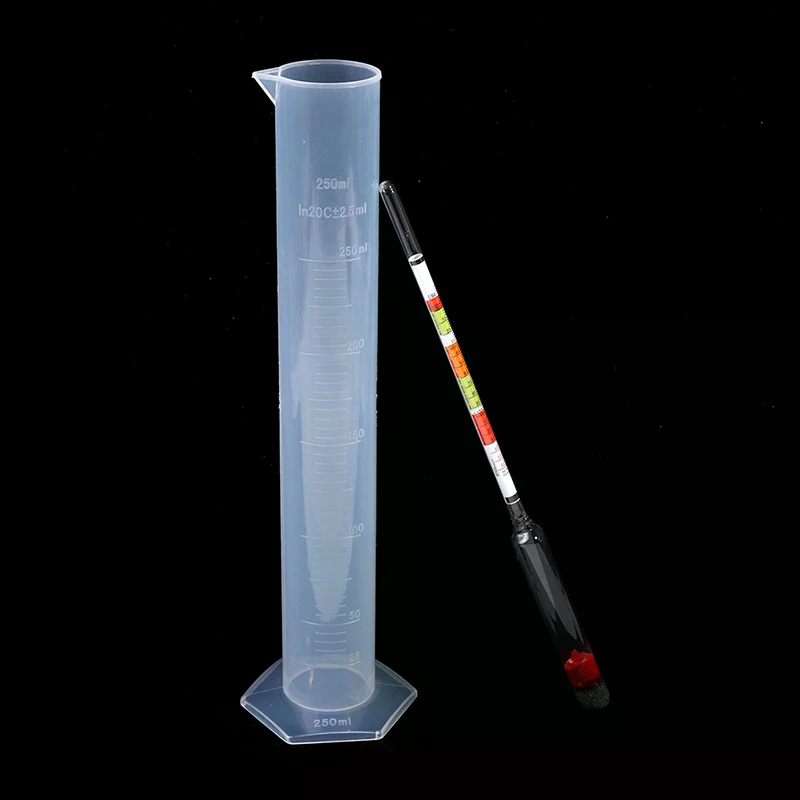3pc/set Hidrometer Skala Tiga  - Wine Beer Cider ulasan dan harga