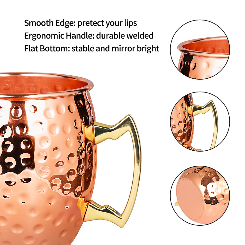 Mug Moscow Mule dari Baja Anti - Wine Beer Champagne ulasan dan harga
